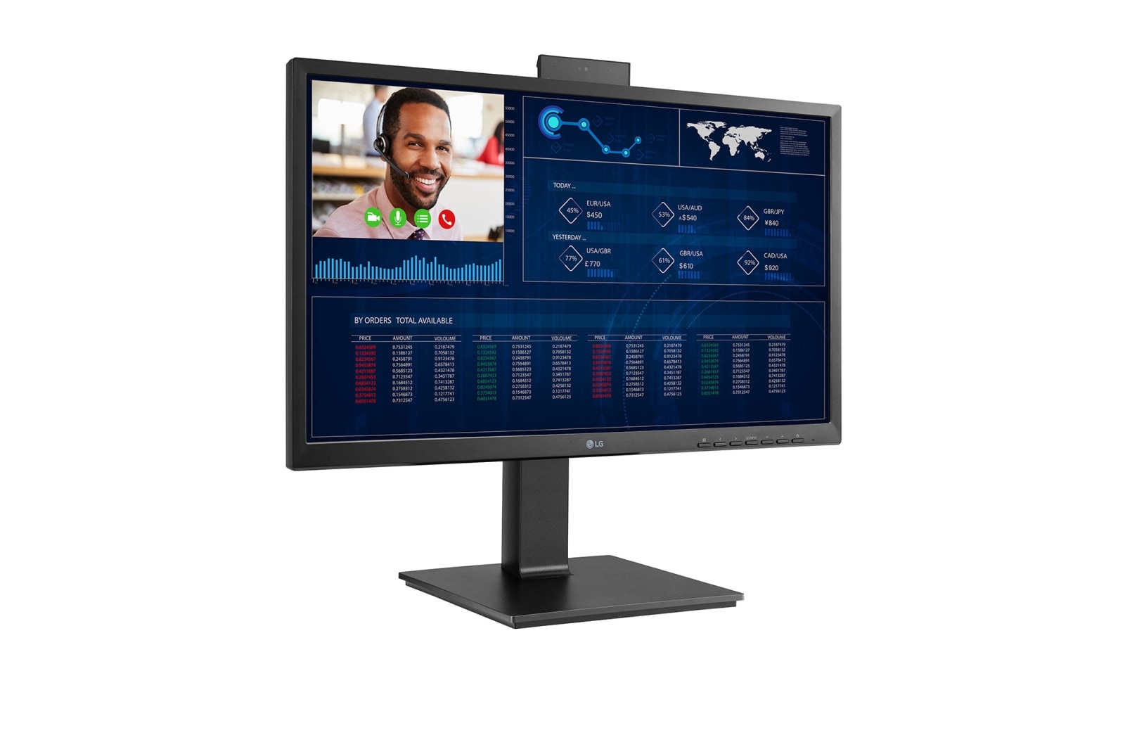 LG 23.8" Full HD All-in-One Thin Client (Windows), 24CN650W-AC
