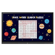 LG 75" UHD IR-Type Touch Interactive Digital Board, 75TR3DK-B