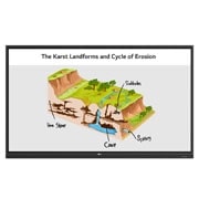 LG 65" UHD IR-Type Touch Interactive Digital Board, 65TR3PJ-B