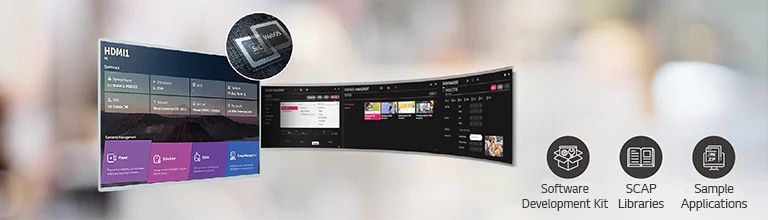 A number of tasks that can be done simultaneously are easily arranged through the webOS platform.