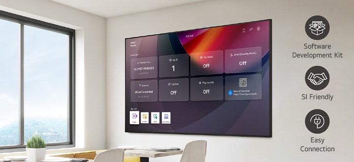 A number of tasks can be done at the same time with the intuitive UI.
