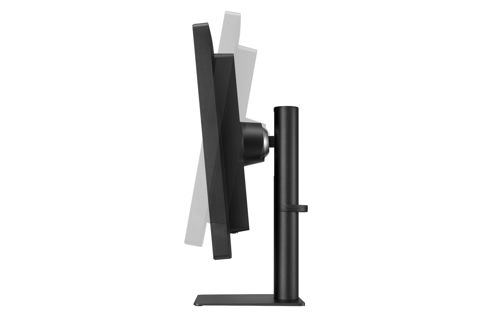side view of 21HQ613D screen moving for tilt adjustment