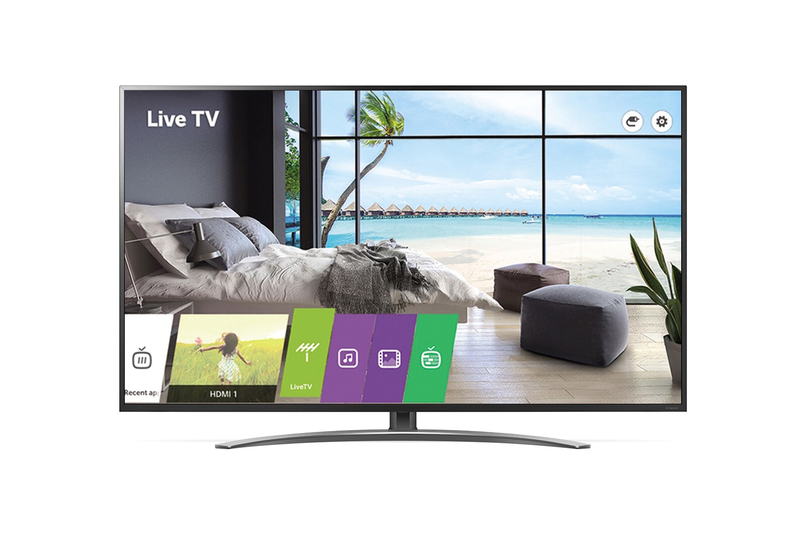 Front view of UT761H Series - 75&#34; Commercial Hotel TV 75UT761H0CA