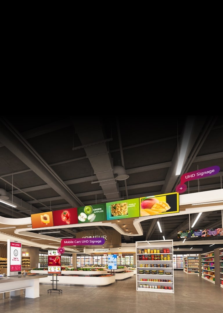 Explore more showroom at LG Digital Connect