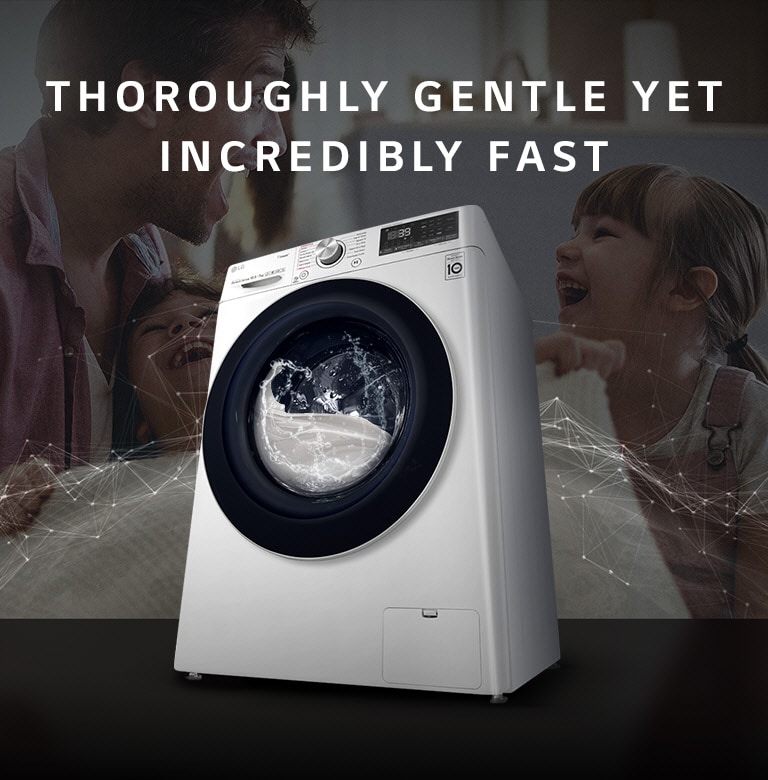 LG Vivace 11KG 1400rpm AI Washing Machine (TurboWash™360° Thoroughly Clean  in 39 mins) - FV7V11W4 | LG HK