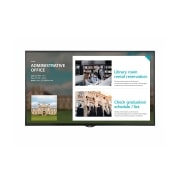 Front view of SE3KE Series - 43&#34; Digital Signage 43SE3KE