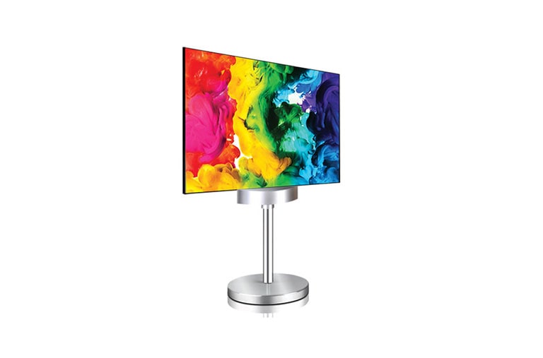 Front view of Dual-view Flat OLED Signage 55EH5C-S