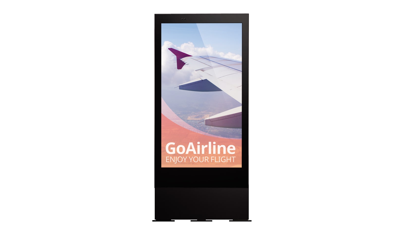 Front view of XE3C Series - 75&#34; High Brightness Signage 75XE3C