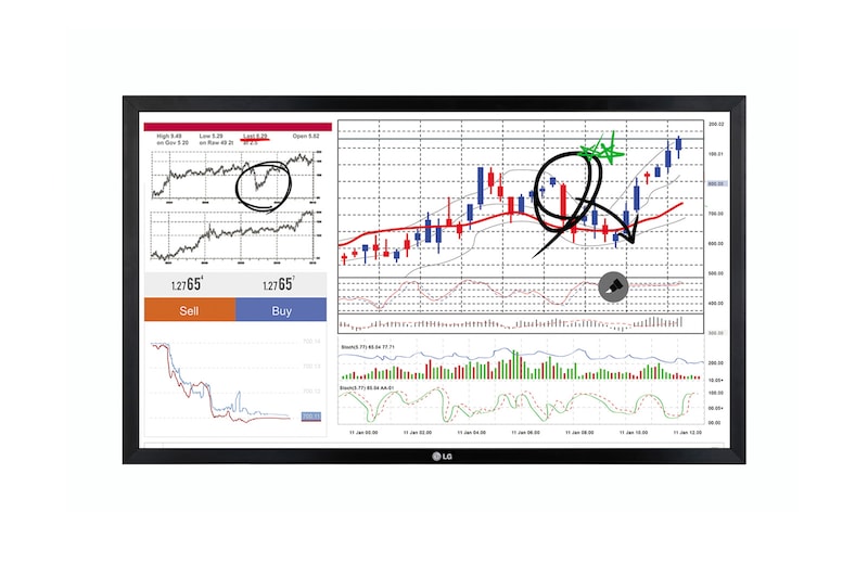 LG 49" Interactive Digital Touch Board, KT-T49E