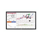 Front view of 55&#34; Interactive Digital Touch Board KT-T55E