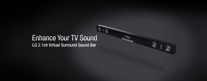 LG 2.1ch Virtual Surround Sound Bar HLS36W - HLS36W | LG Hong Kong