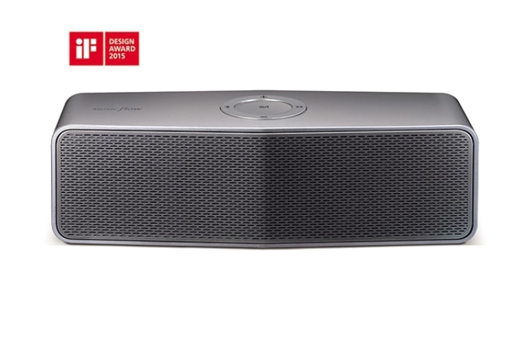 Front view of LG Potable Bluetooth Speaker Music Flow P7 (NP7550) NP7550