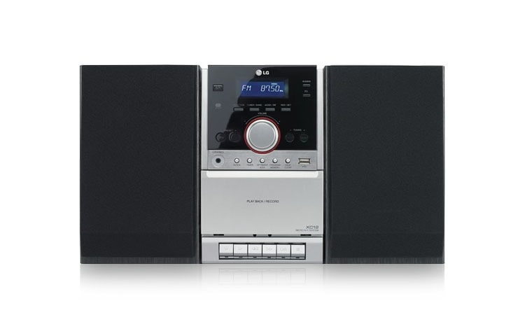 Front view of LG Stylish Hi-Fi Micro XC12