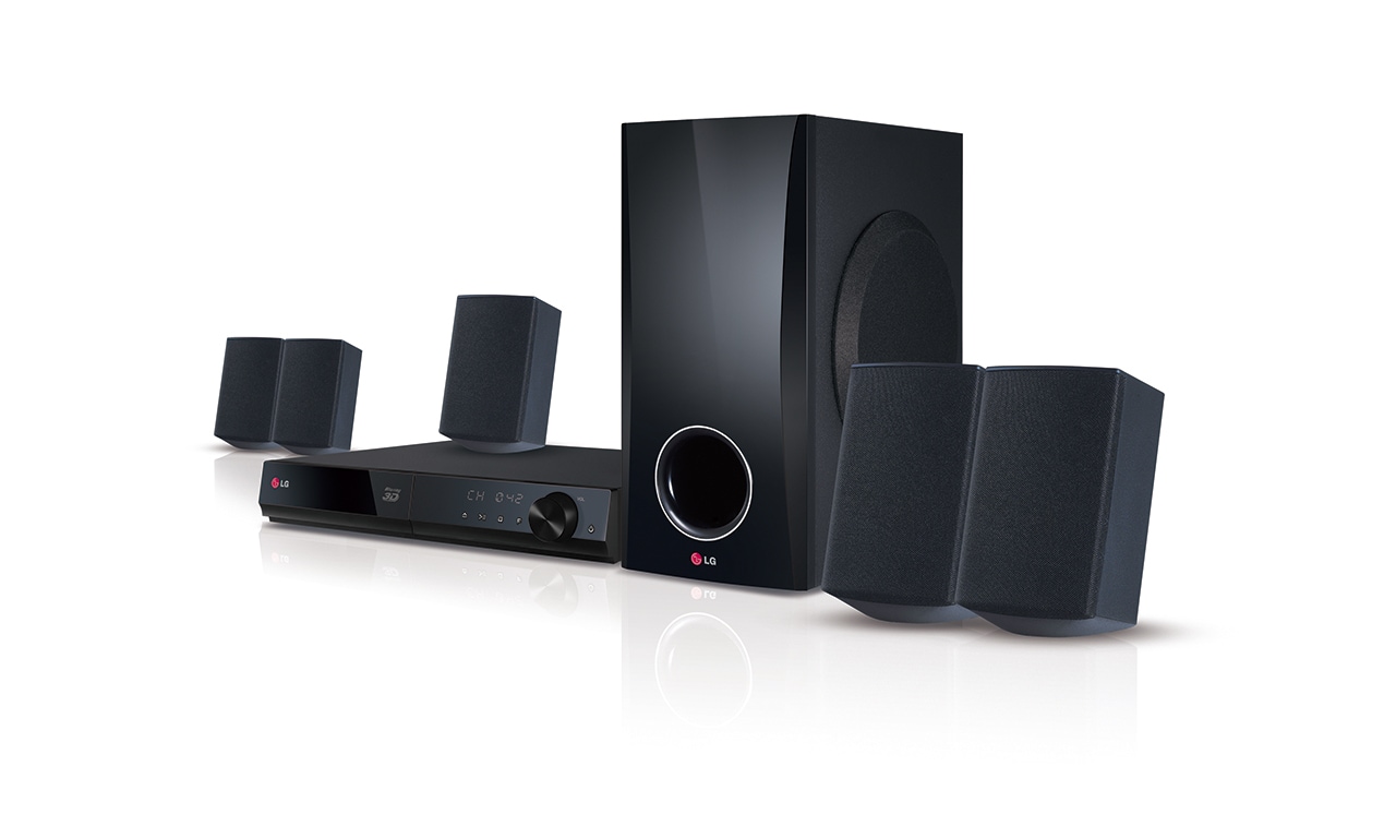 Front view of 5.1 CH 3D Blue-Ray Home Theater BH5140S