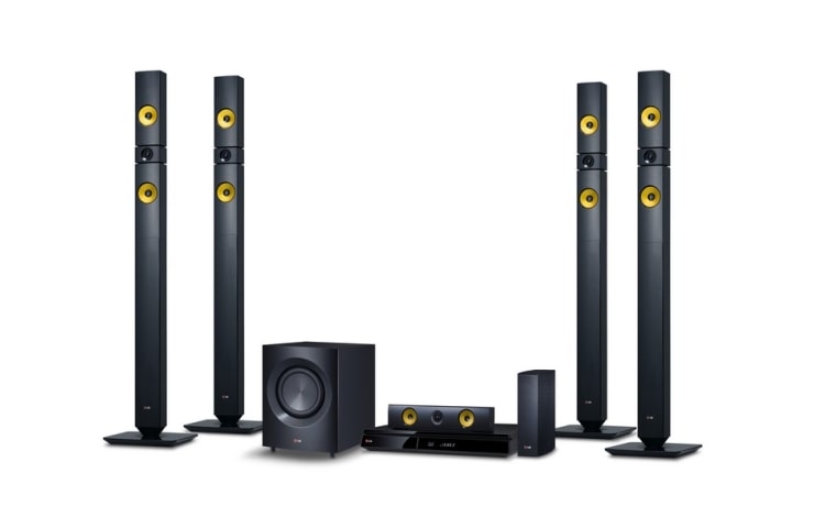 Front view of 5.1 CH 3D Blu-ray Home Theater BH7530TW