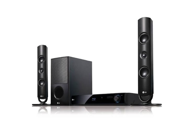 Front view of 400W 2.1CH Network Blu-Ray Home Theater HB455M
