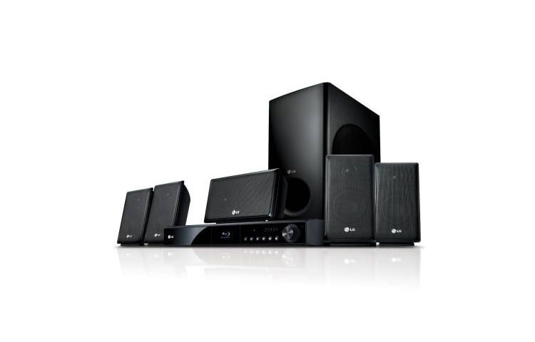 Front view of 1100W 5.1CH Network Blu-Ray Home Theater HB905SA