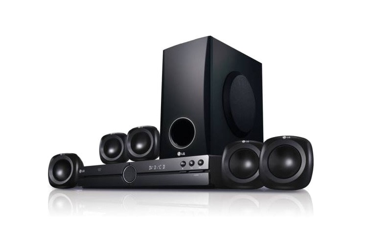 Front view of 350W 5.1CH DVD Home Theater System HT305SU