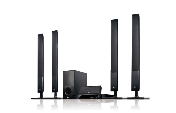 Front view of 1100W 5.1CH DVD Home Theater System HT905TA