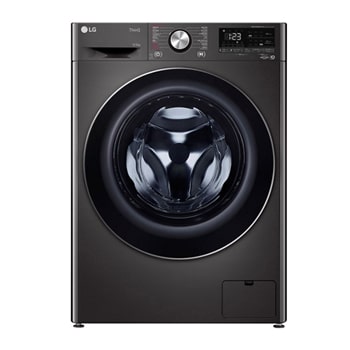 Front view of LG Vivace 9KG 1200rpm AI Combo Washing Machine (TurboWash™360° Thoroughly Clean in 39 mins) FV9AE90B2