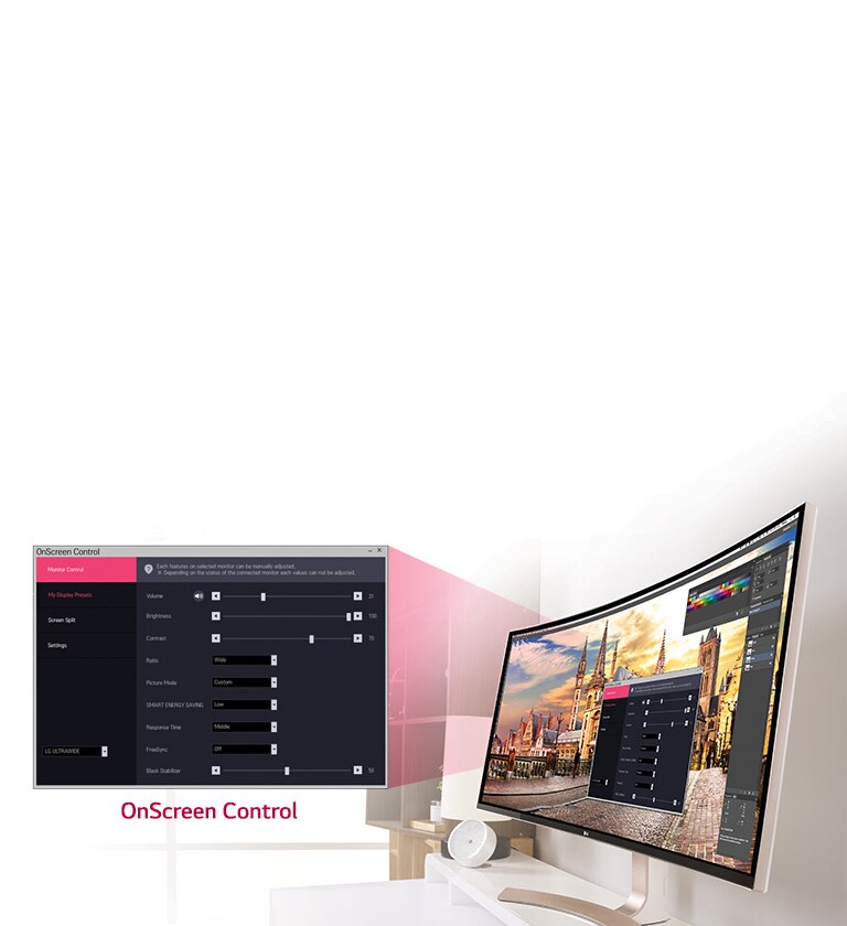 38'' Curved 21:9 UltraWide™ IPS Display - 38UC99-W | LG HK_EN
