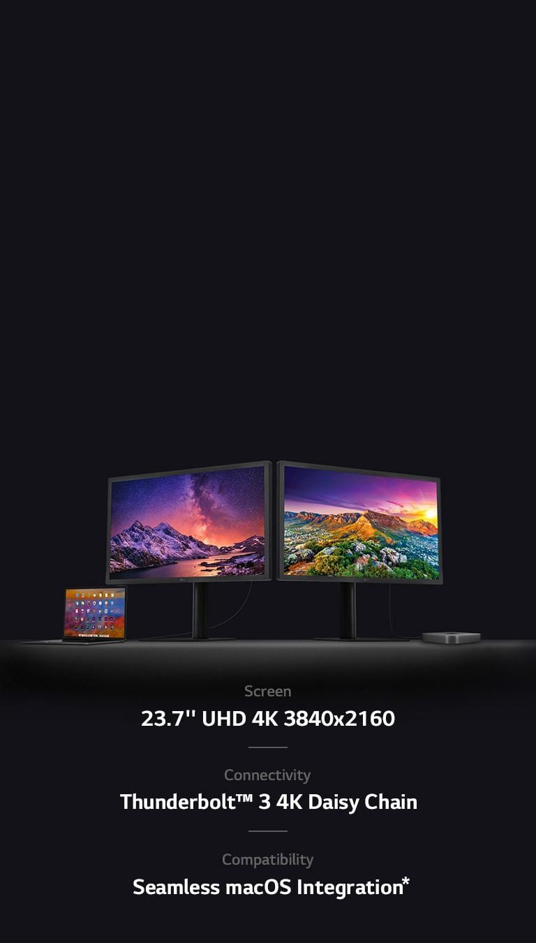 23.7 UltraFine™ 4K Monitor - 24MD4KL-B