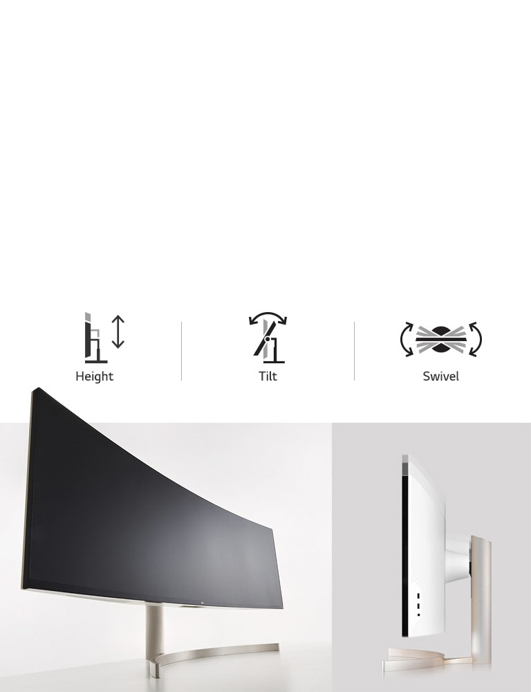 harukiさん専用　LG 49wl95c-w LG 49WL95C-W 49 Inch 32:9 UltraWide Dual QHD IPS Curved LED