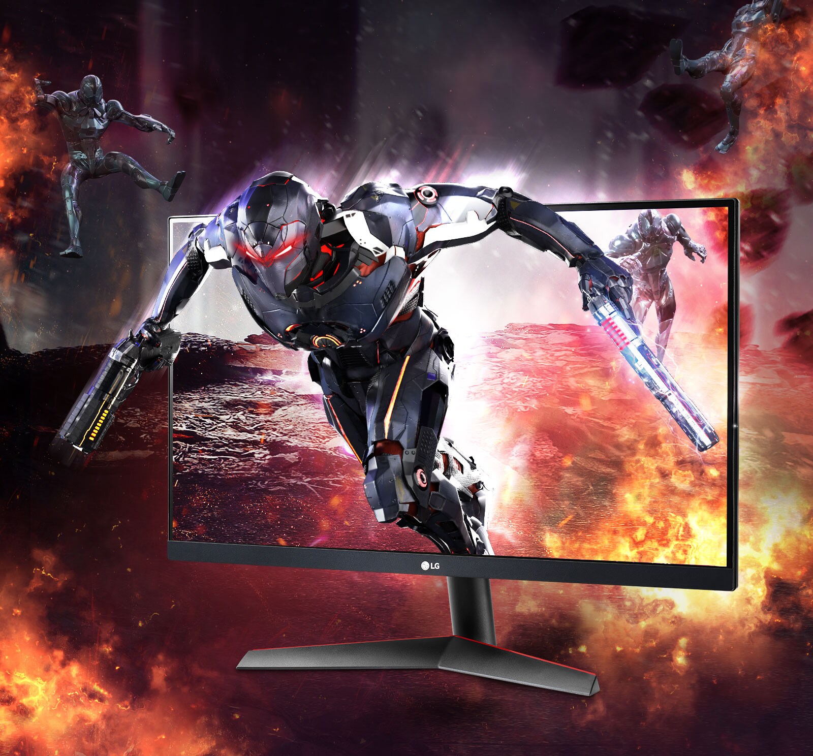 23.8” UltraGear™ Full HD IPS 1ms (GtG) Gaming Monitor with 144Hz