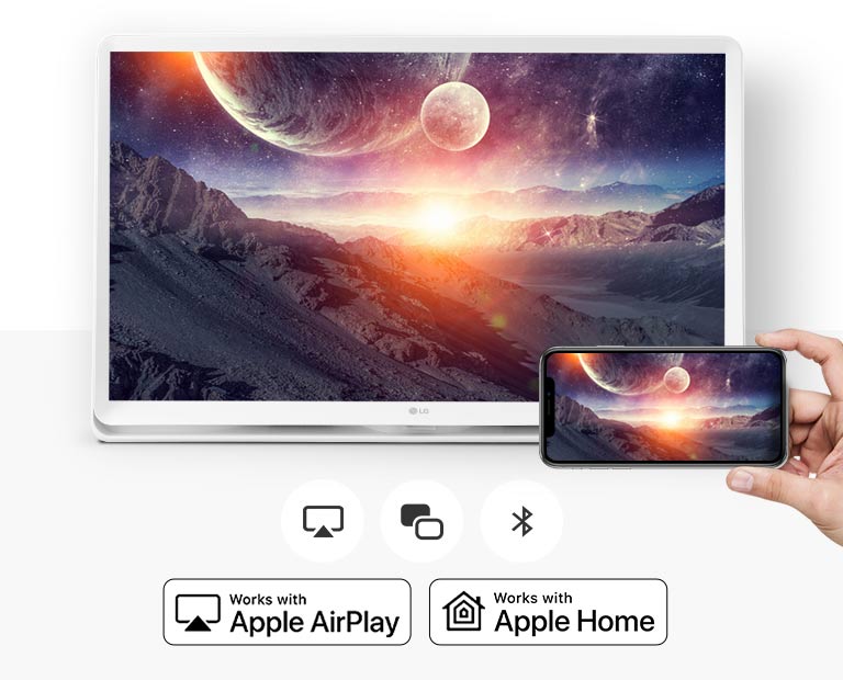 AirPlay Screen Share Bluetooth.