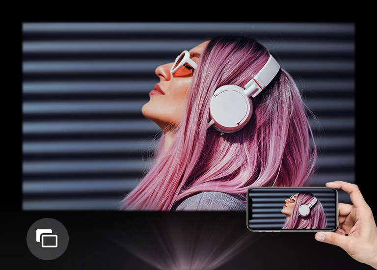 Expand Content to the Large Screen.