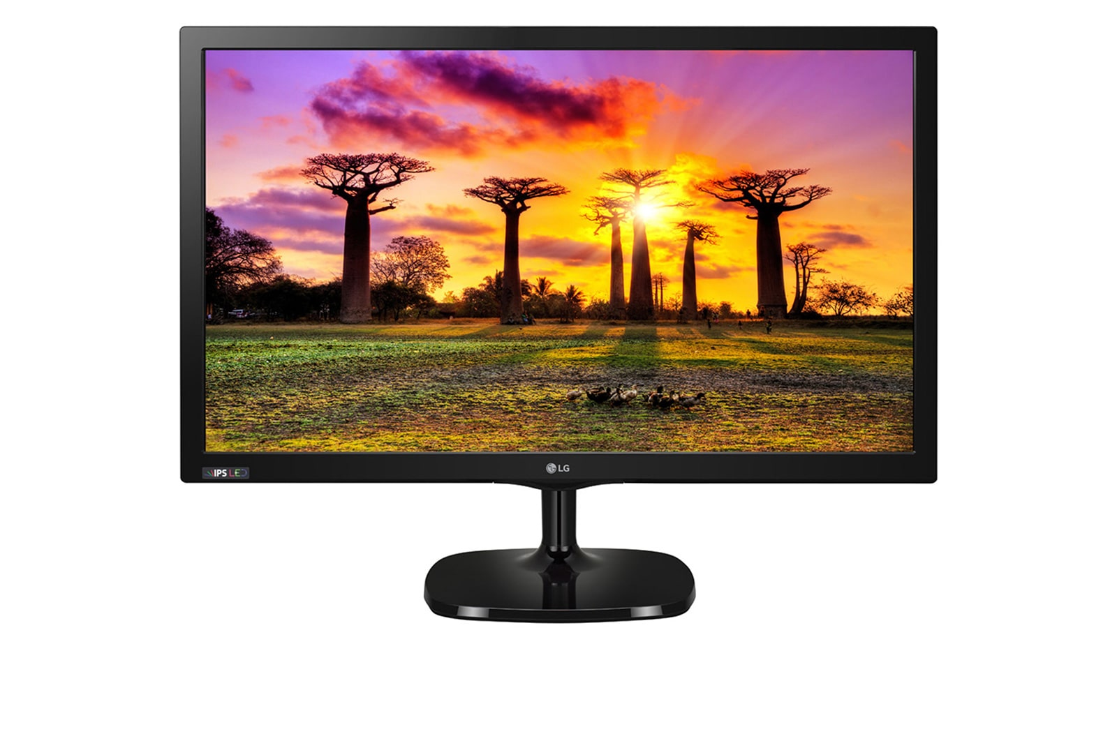Front view of 22&#34; (21.5&#34; Diagonal) Full HD IPS TV Monitor 22TN610D-PH