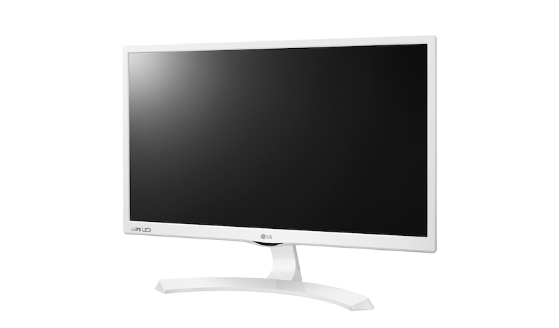 LG 24" (23.6" Diagonal) Full HD IPS TV Monitor, 24MT58DF-WH