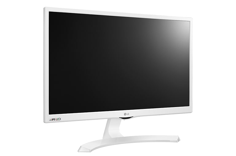LG 24" (23.6" Diagonal) Full HD IPS TV Monitor, 24MT58DF-WH