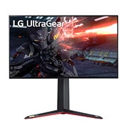 Front view of 27&#34; UltraGear™ UHD 4K Nano IPS 1ms (GtG) Gaming Monitor with 144Hz 27GN950-B