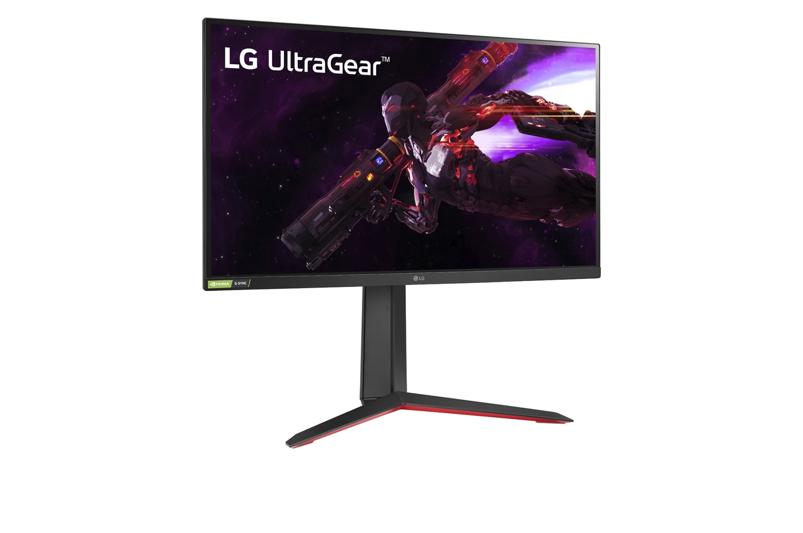 LG 27" UltraGear™ QHD Nano IPS 1ms (GtG) Gaming Monitor with 165Hz, 27GP83B-B