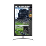 LG 27” UHD 4K Nano IPS Black Display with 2000:1 Contrast Ratio, 27UQ850-W