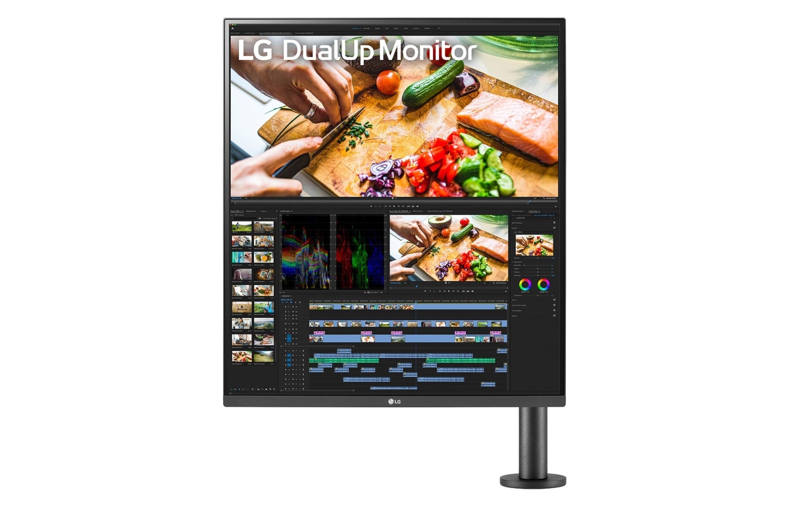 LG 27.6-inch 16:18 DualUp Monitor with Ergo Stand and USB Type-C™, 28MQ780-B