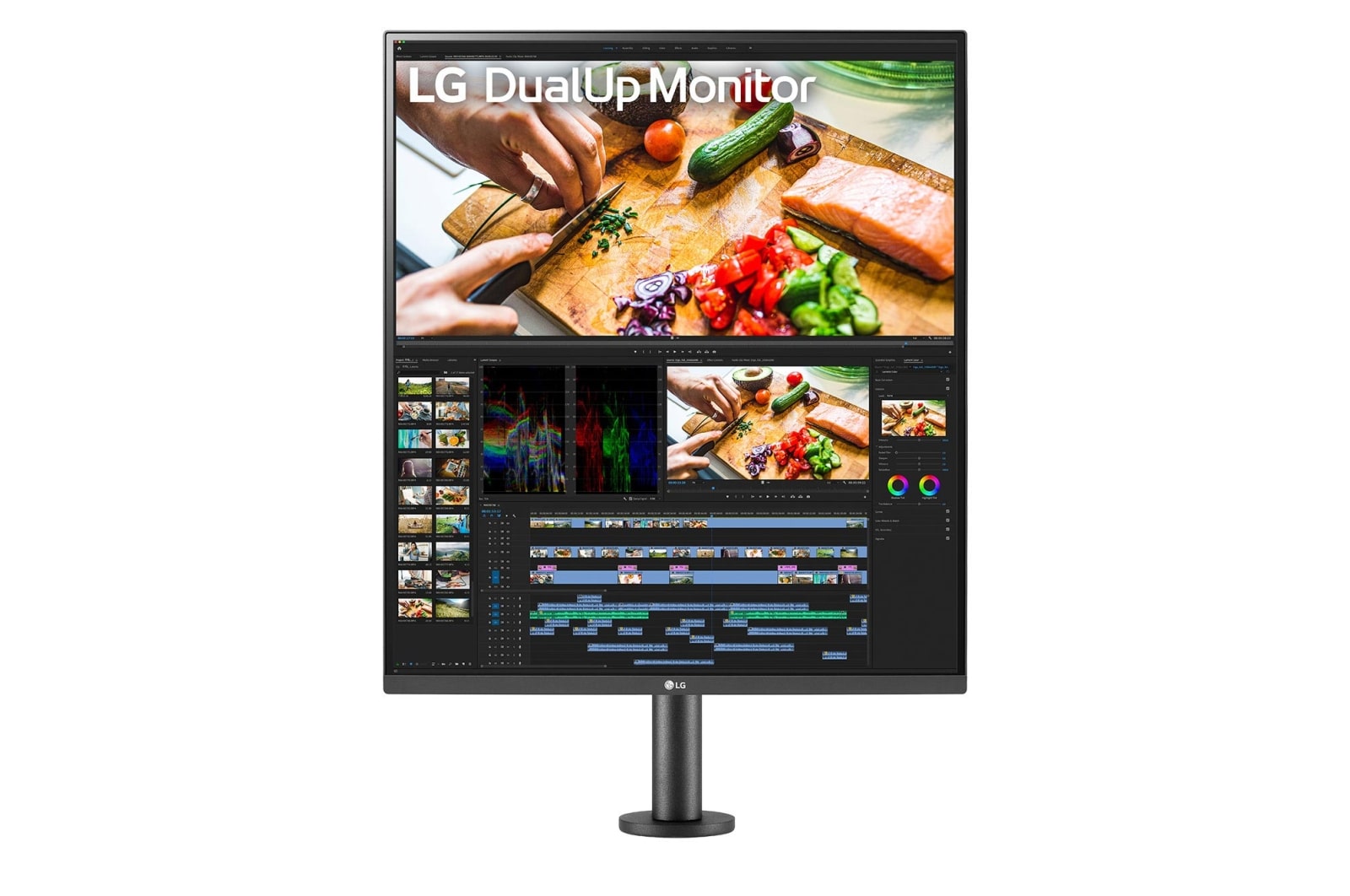 LG 27.6-inch 16:18 DualUp Monitor with Ergo Stand and USB Type-C™, 28MQ780-B