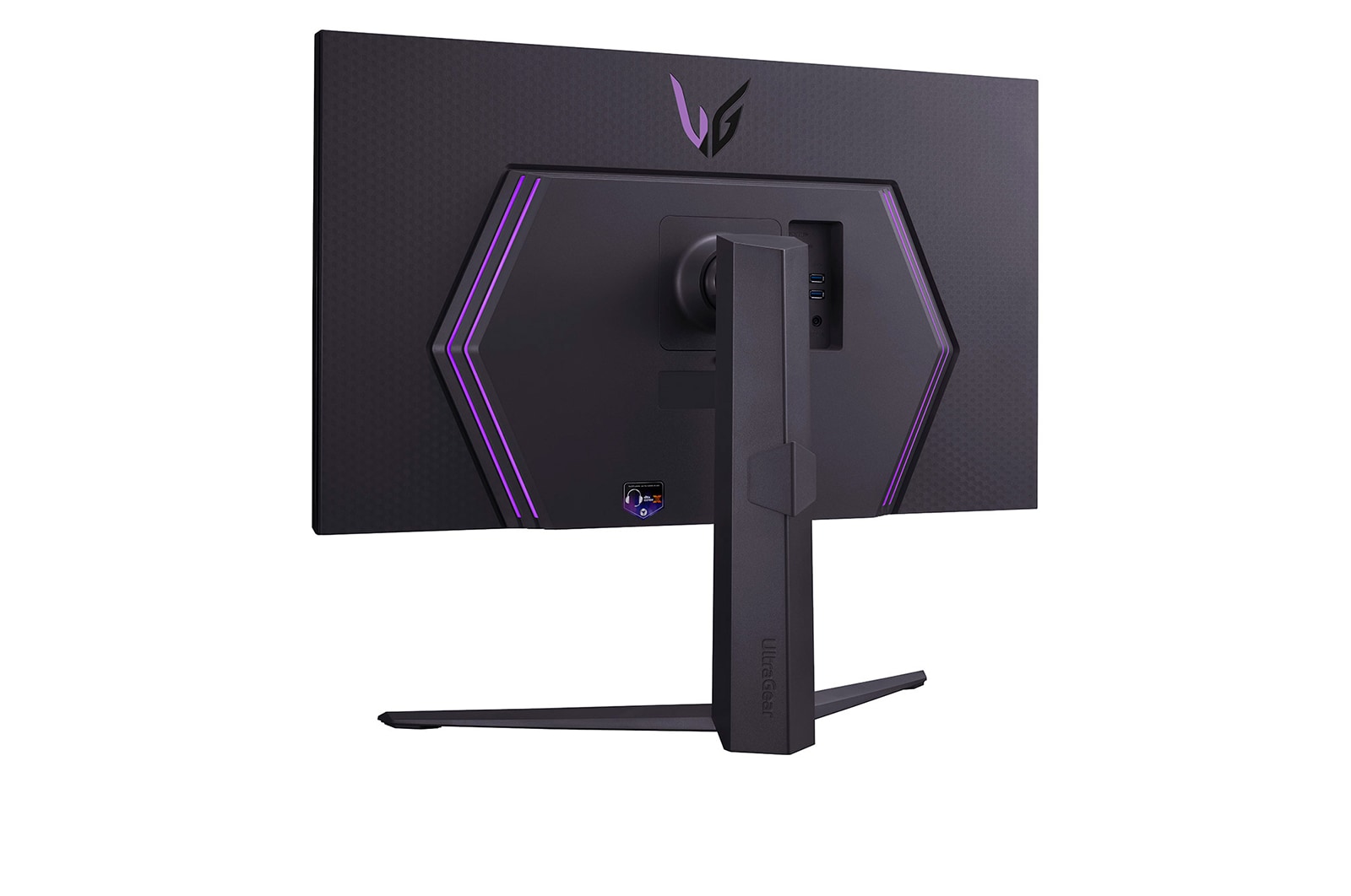 LG 32” LG UltraGear™ UHD Gaming Monitor with 144Hz Refresh Rate, 32GR93U-B
