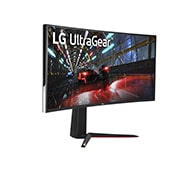 LG 37.5” 21:9 UltraGear™ QHD+ Nano IPS 1ms (GtG) Curved Gaming Monitor with 144Hz, 38GN950-B
