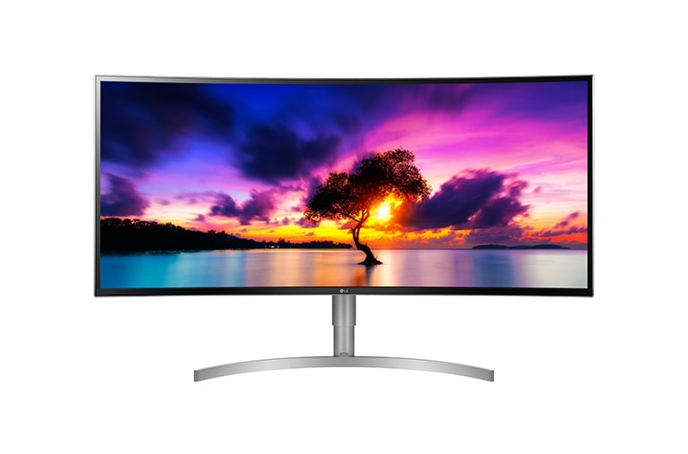 Front view of 37.5&#34; Class 21:9 Curved UltraWide™ Monitor 38WK95C