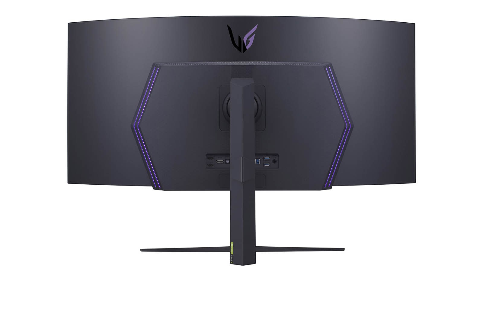 LG 45” UltraGear™ 21:9 WQHD Curved OLED Gaming Monitor with 240Hz Refresh Rate, 45GR95QE-B
