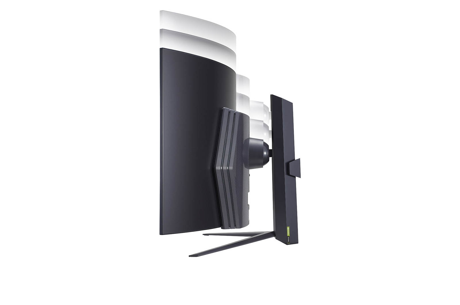 LG 45” UltraGear™ 21:9 WQHD Curved OLED Gaming Monitor with 240Hz Refresh Rate, 45GR95QE-B