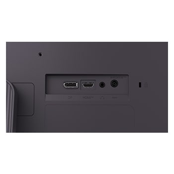 close-up view of ports of 24G411A