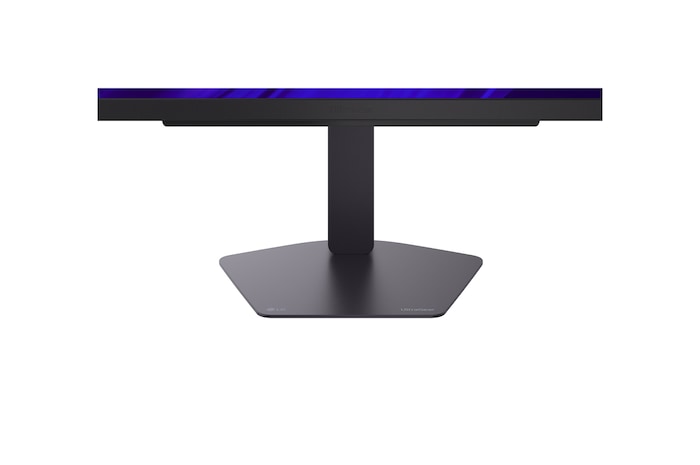 +30 degree swivel monitor top view of 27G810A