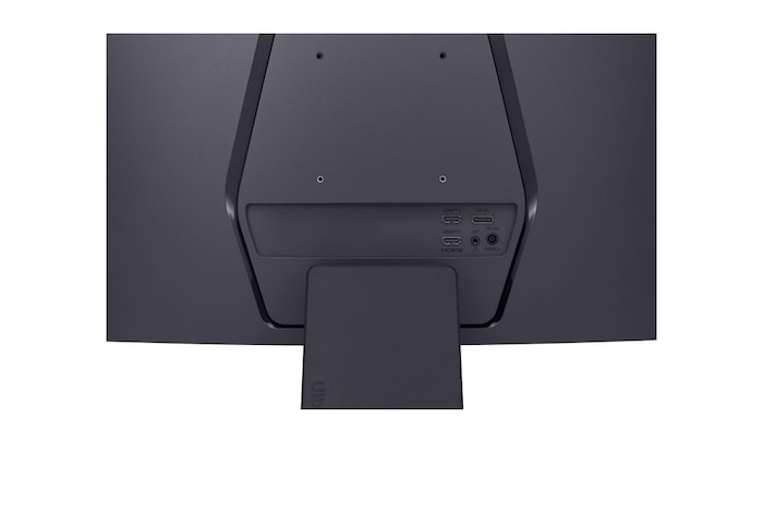 close-up view of ports of 27GS60QC