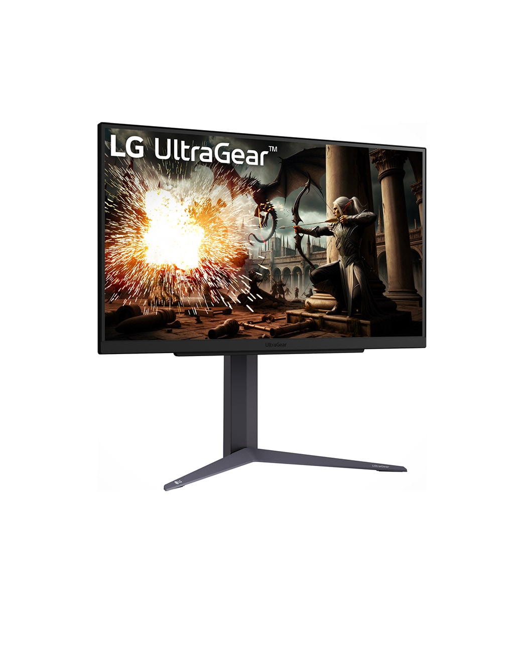 LG 27GR75Q ゲーミングモニター 27インチ WQHD 165hz LG UltraGear™ 27 inch 165Hz FHD Gaming Monitor - 27GQ40W-B