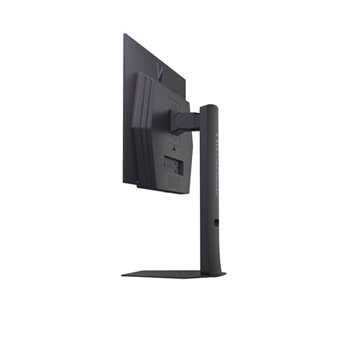 +15 degree side view of a tilted monitor of 27GX700A