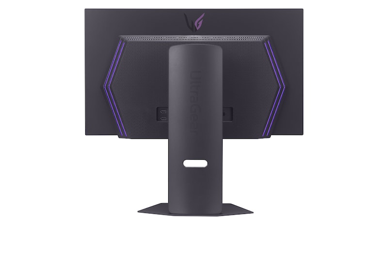 rear view of 27GX790A with lights on