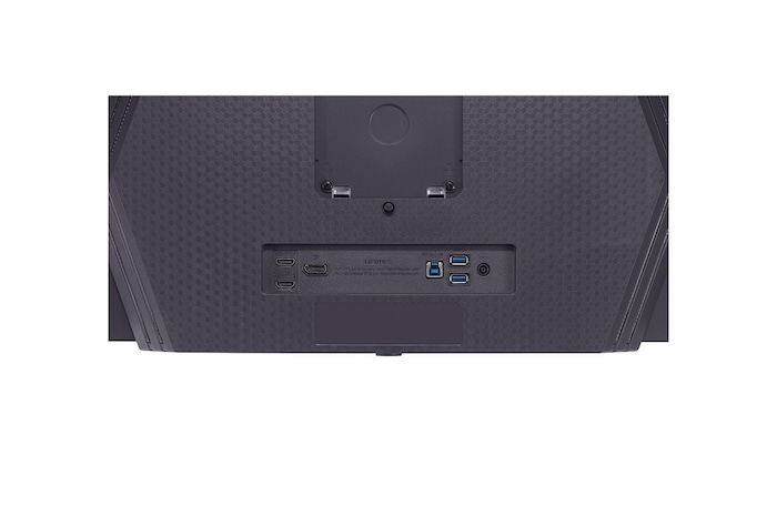 close-up view of ports of 27GX790A